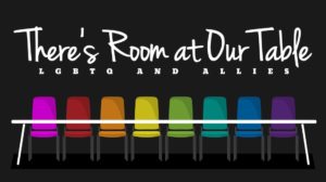 There's Room at Our Table logo